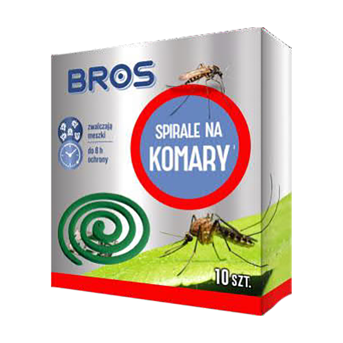 Спіралі від комарів Bros, захист до 8 годин, 10 шт